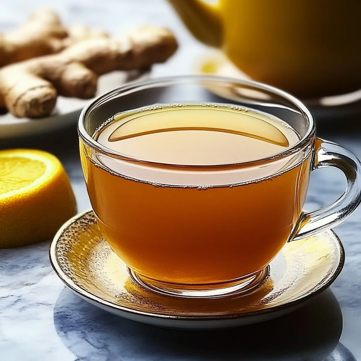 Ginger-Turmeric Herbal Tea