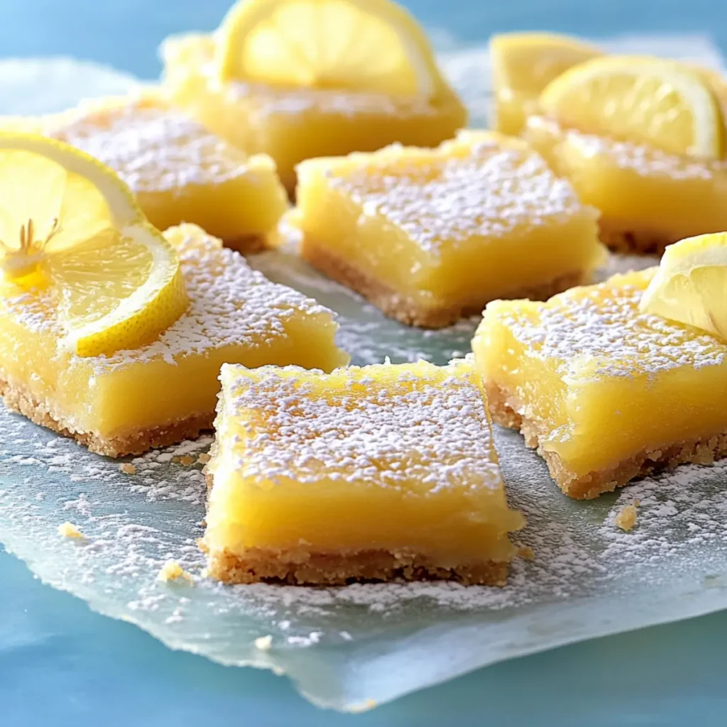 Meyer Lemon Bars