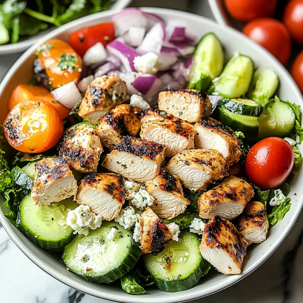 Greek Chicken Salad