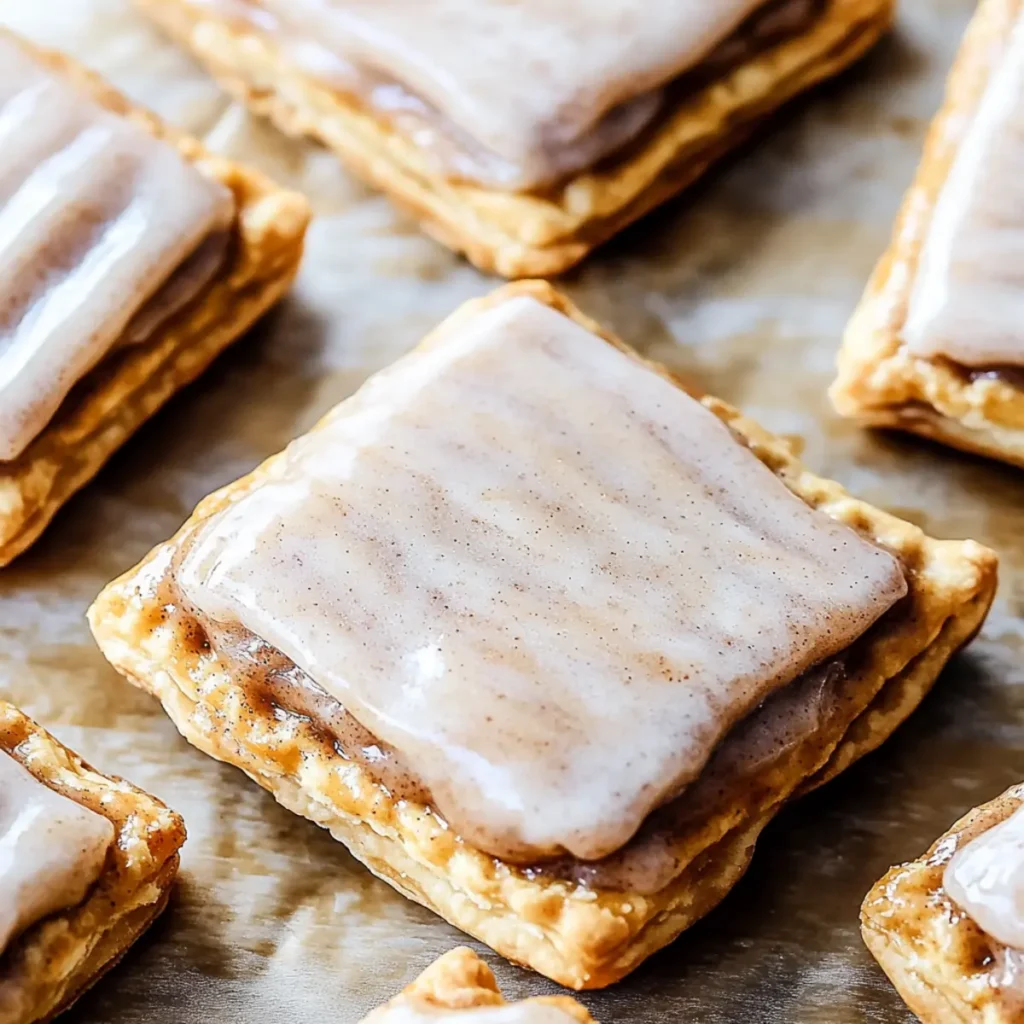 Homemade Frosted Brown Sugar Cinnamon Pop Tarts