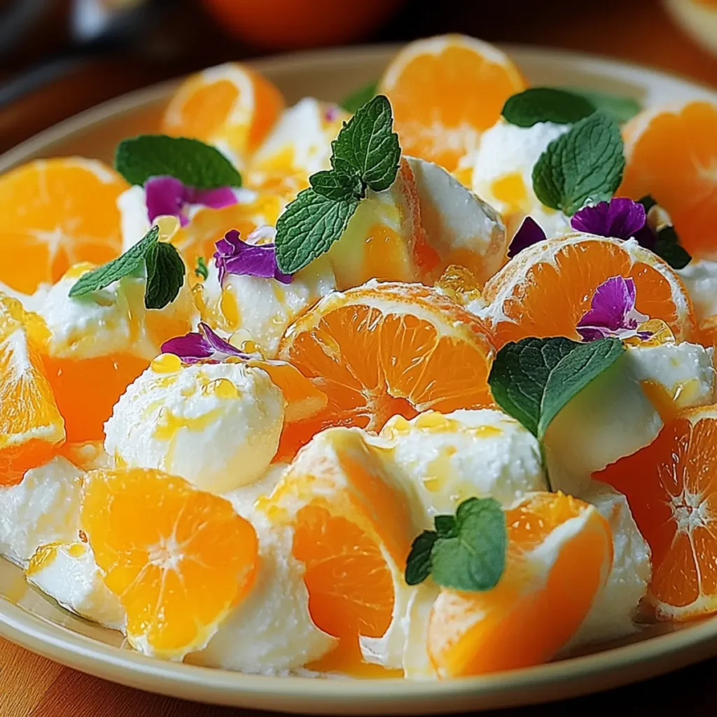 Orange Dreamsicle Salad