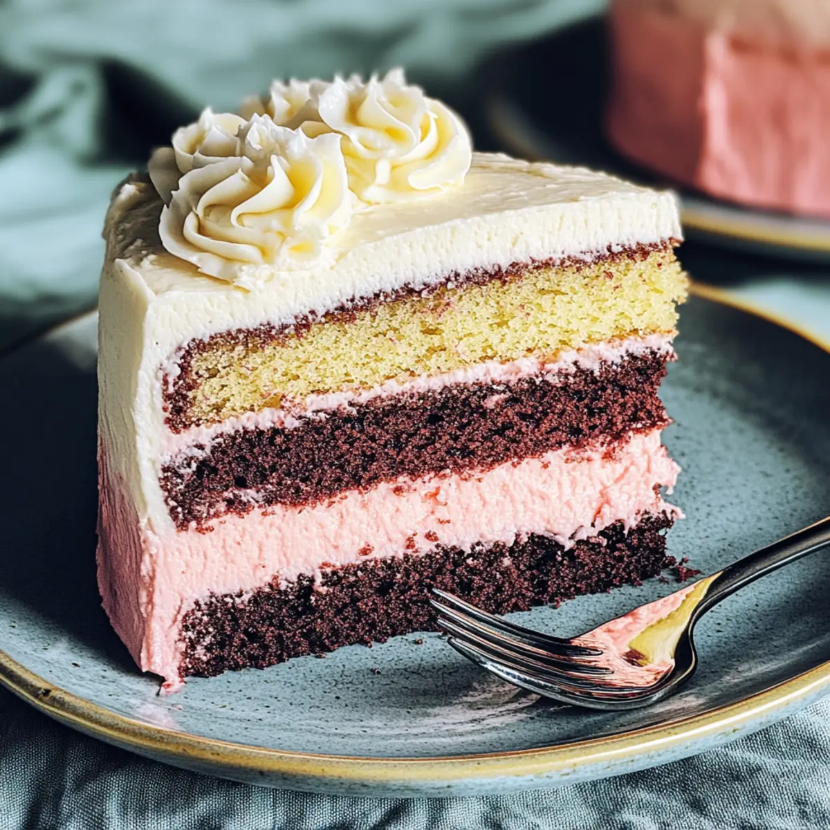Neapolitan Cake
