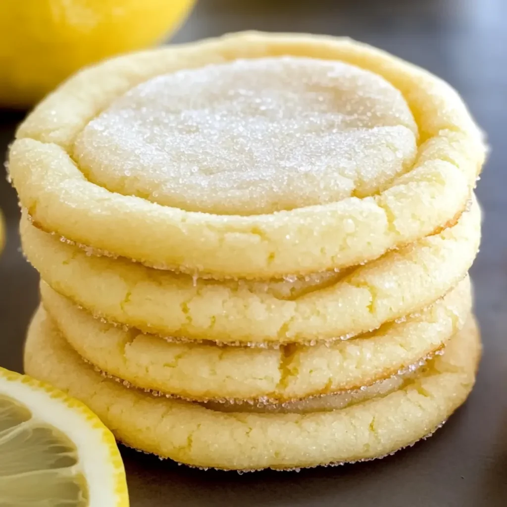 Lemon Sugar Cookies