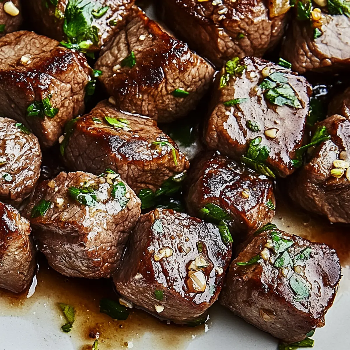 Garlic Butter Steak Bites