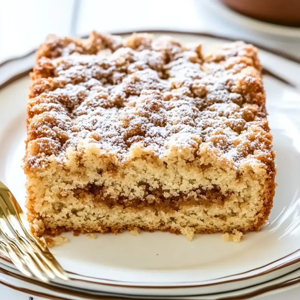 Easy Coffee Cake Recipe with Brown Sugar