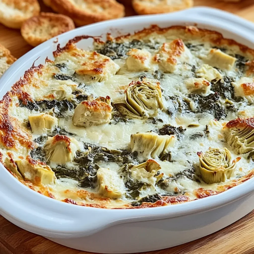Hot Spinach Artichoke Dip