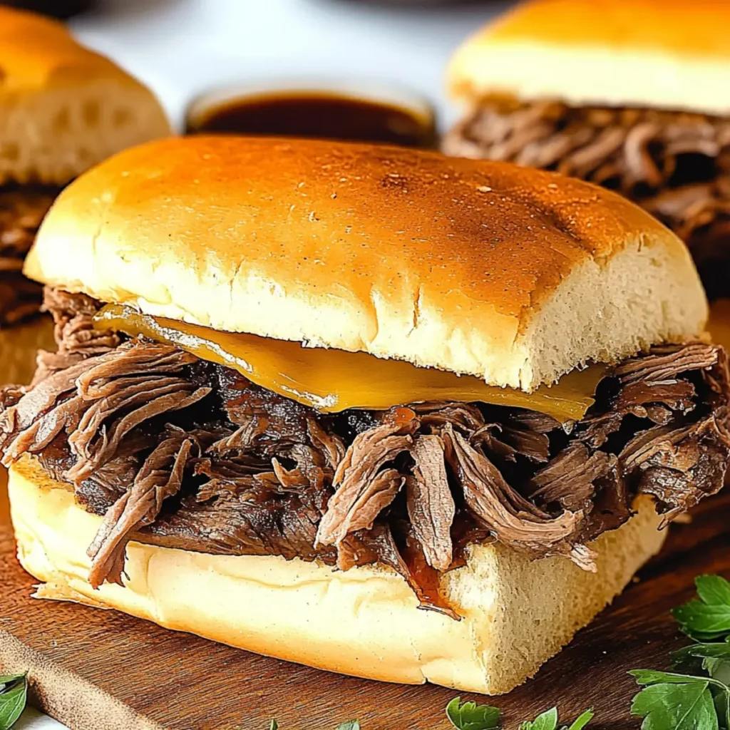 Mississippi Pot Roast Sandwiches
