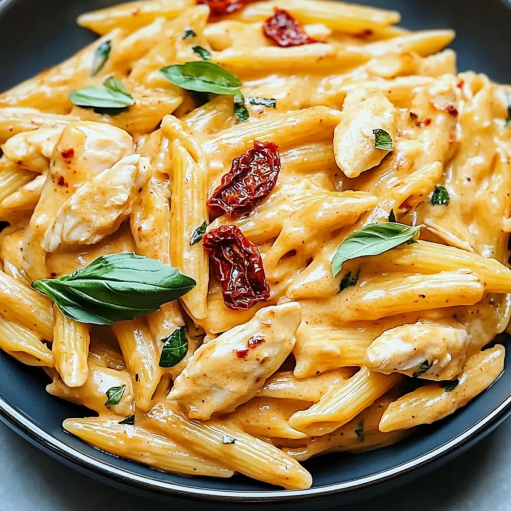 Creamy Sun-Dried Tomato Chicken Pasta