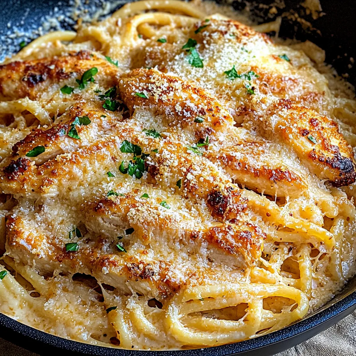 Parmesan Chicken Pasta