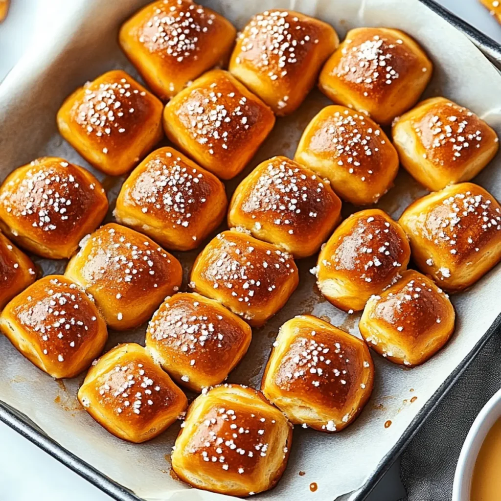 Buttery Soft Pretzel Bites