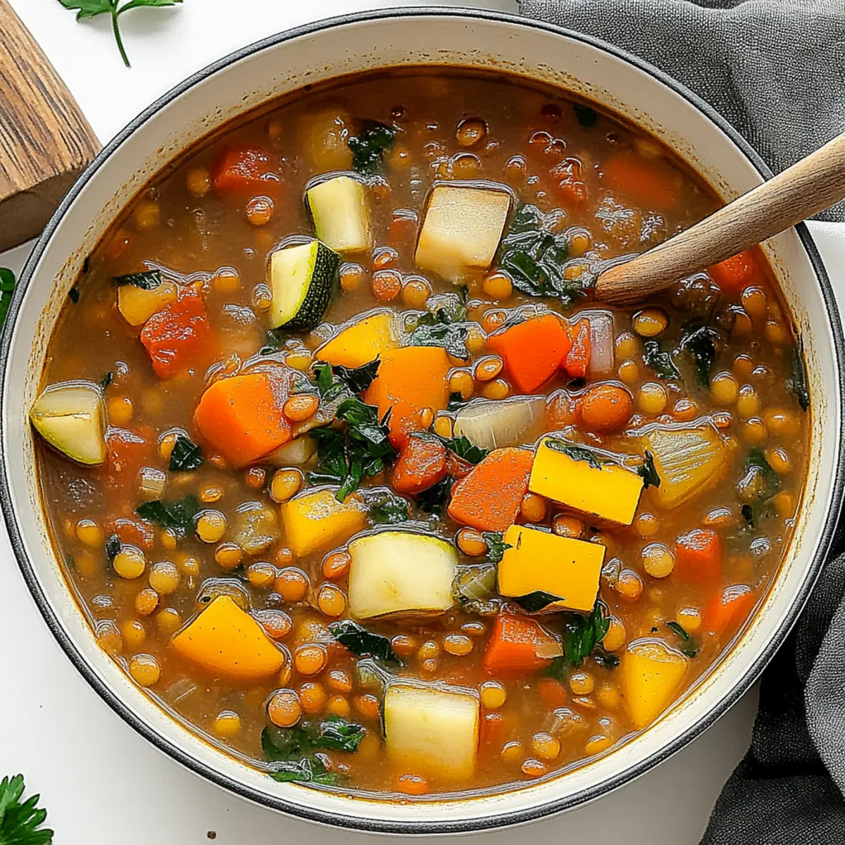 Lentil and Vegetable Soup