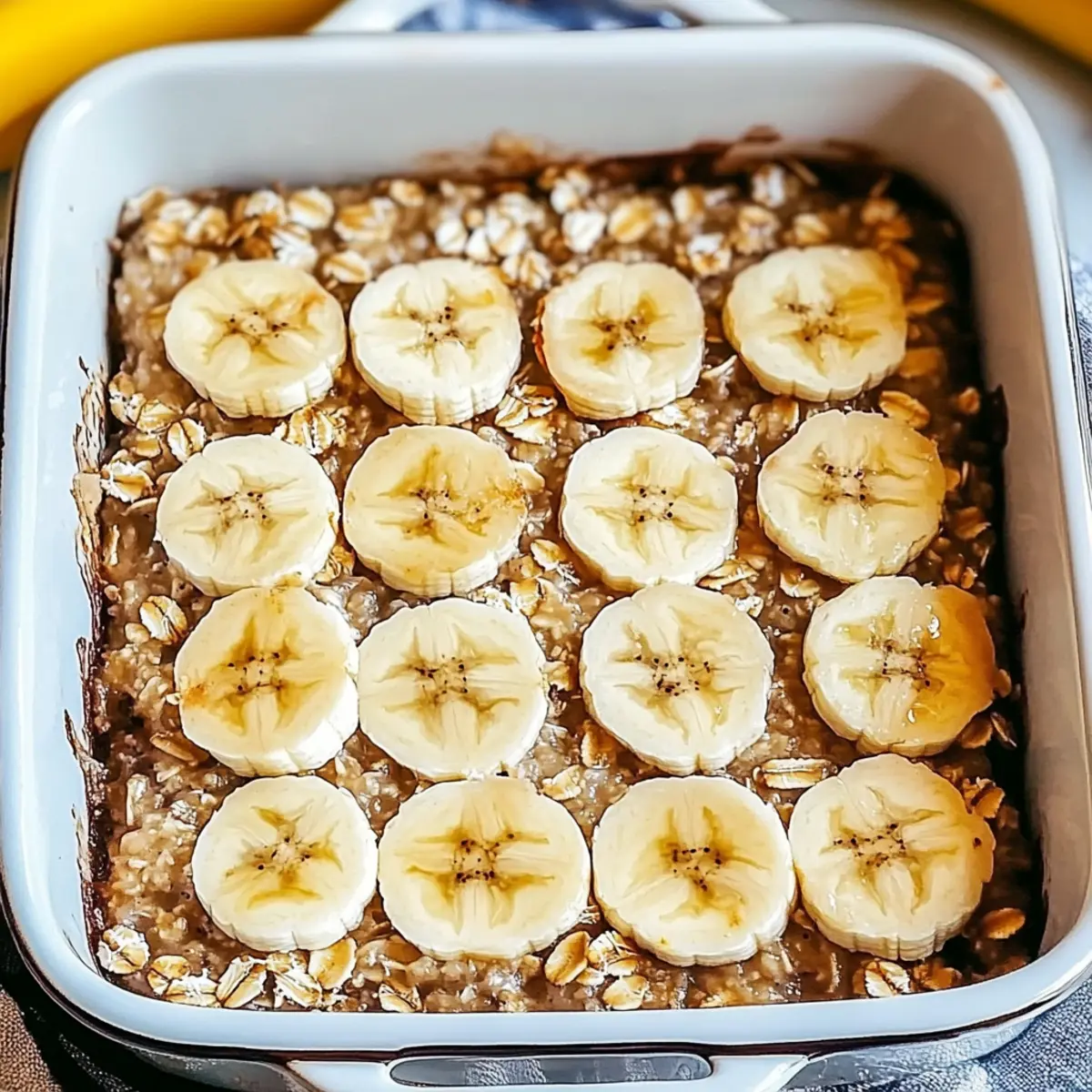 Banana Baked Oatmeal