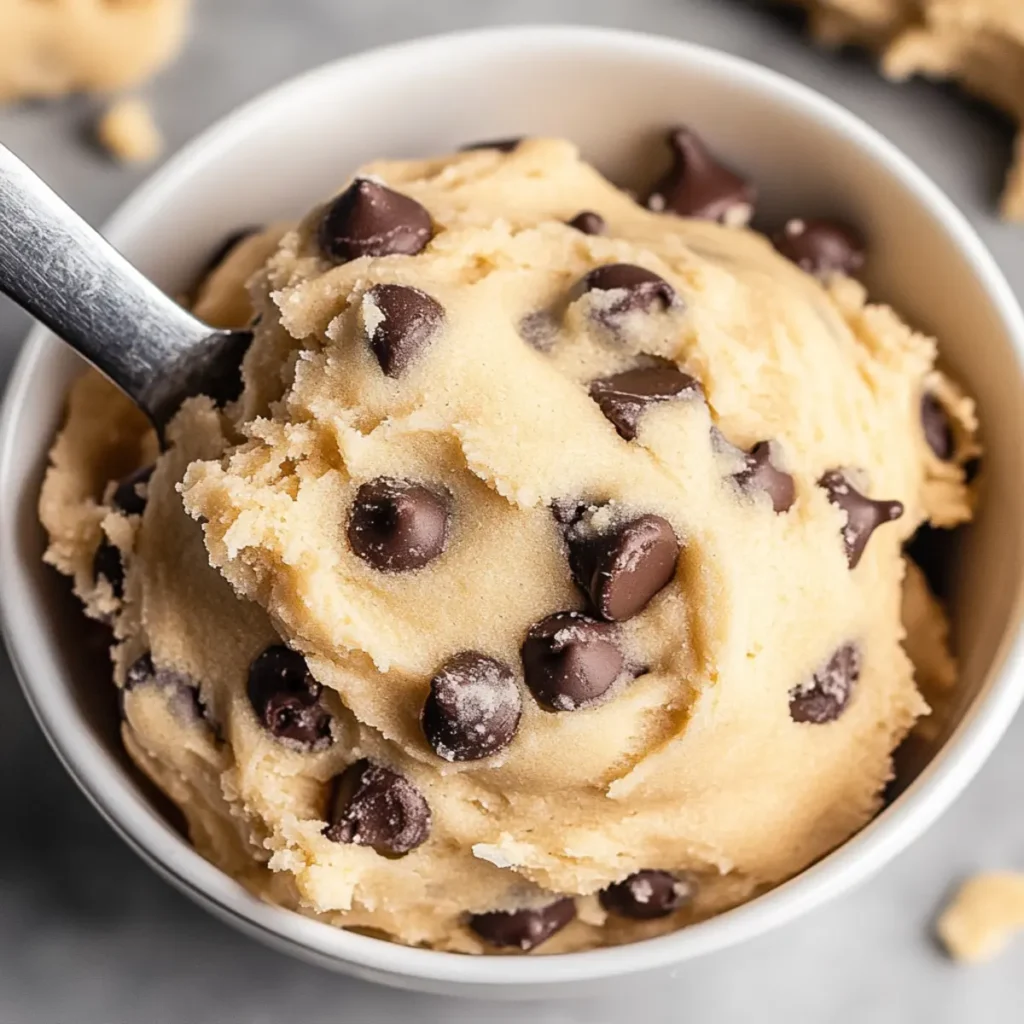 Gluten Free Edible Cookie Dough