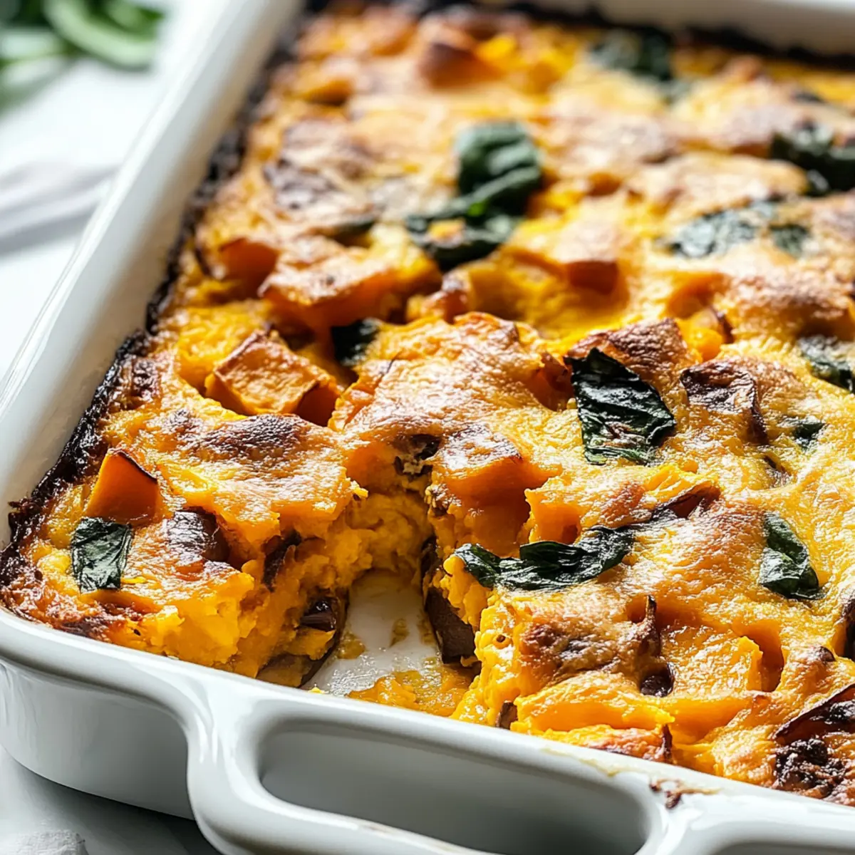 Sweet Potato Breakfast Casserole