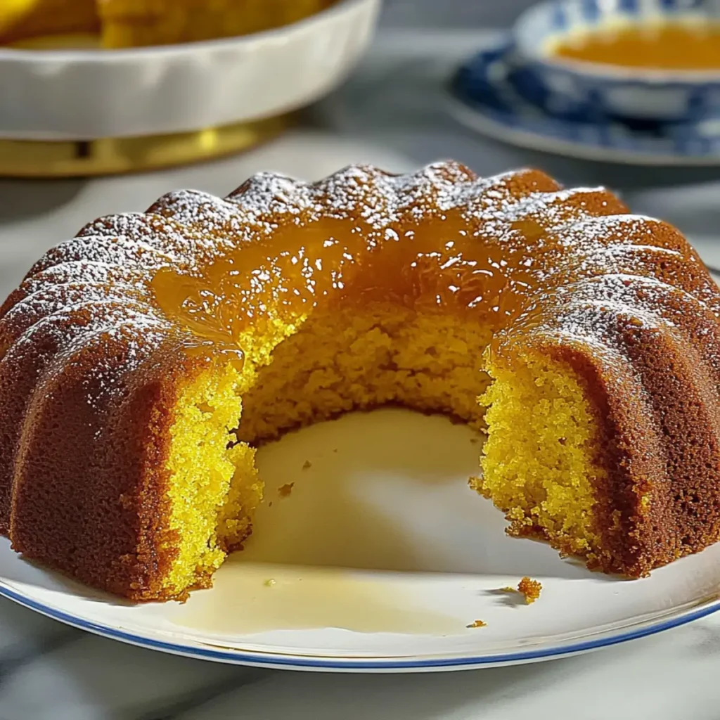 Rum Cake from Box Cake Mix