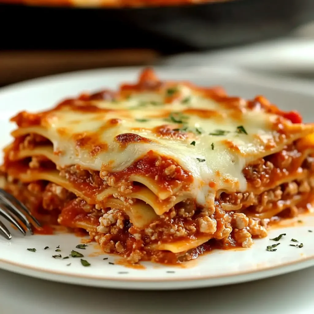 Quick And Healthy Lasagna