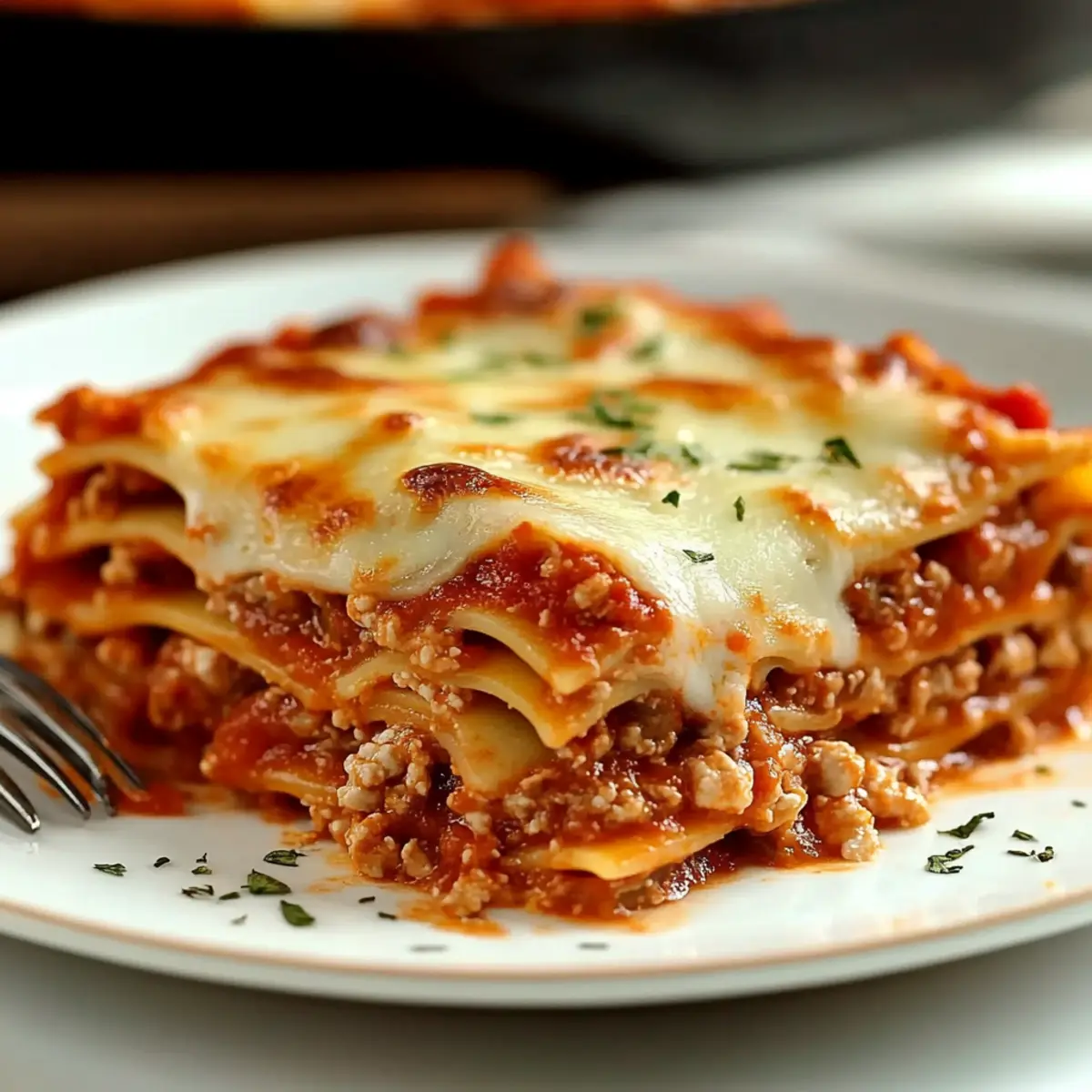 Quick And Healthy Lasagna