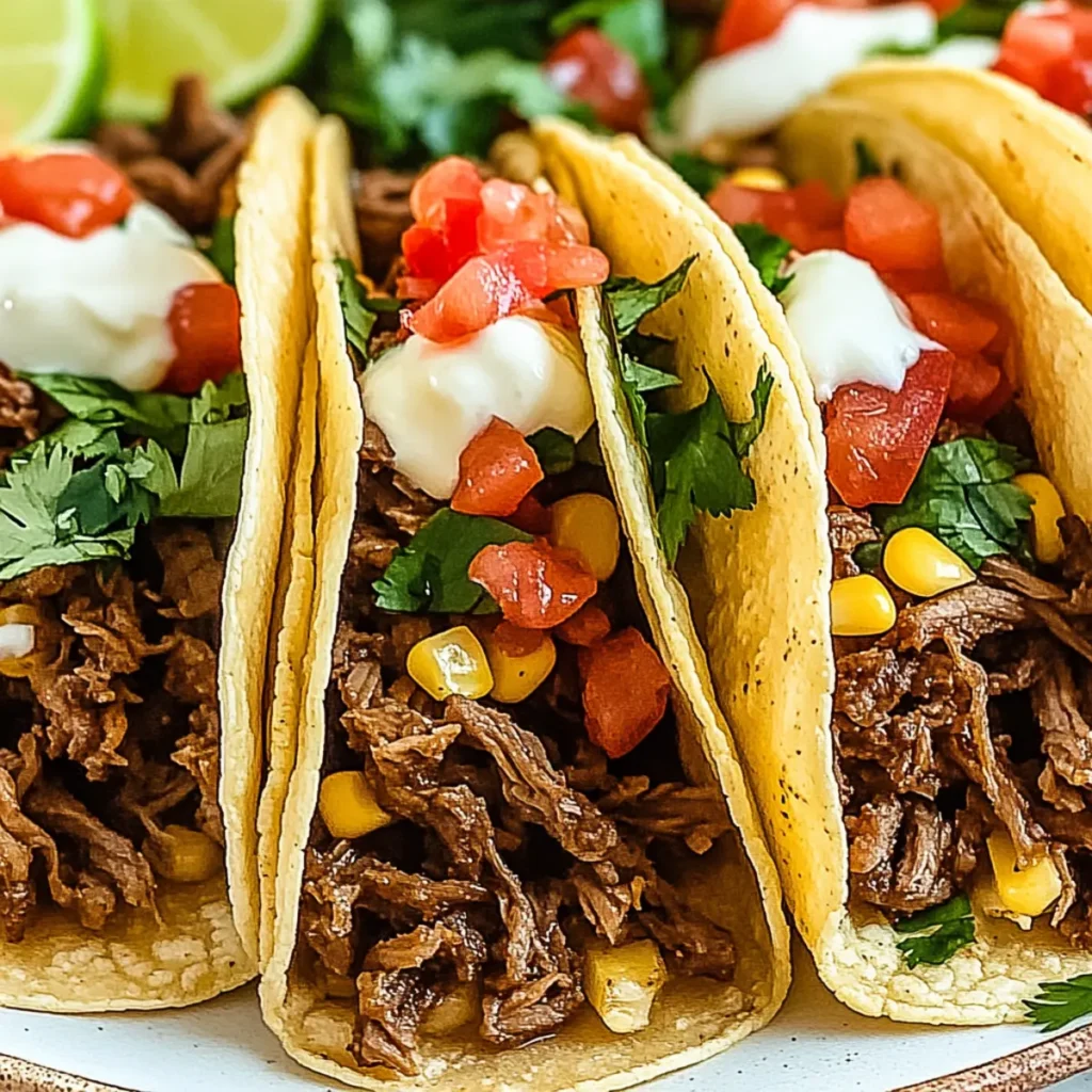 SUPER BOWL Beef Tacos