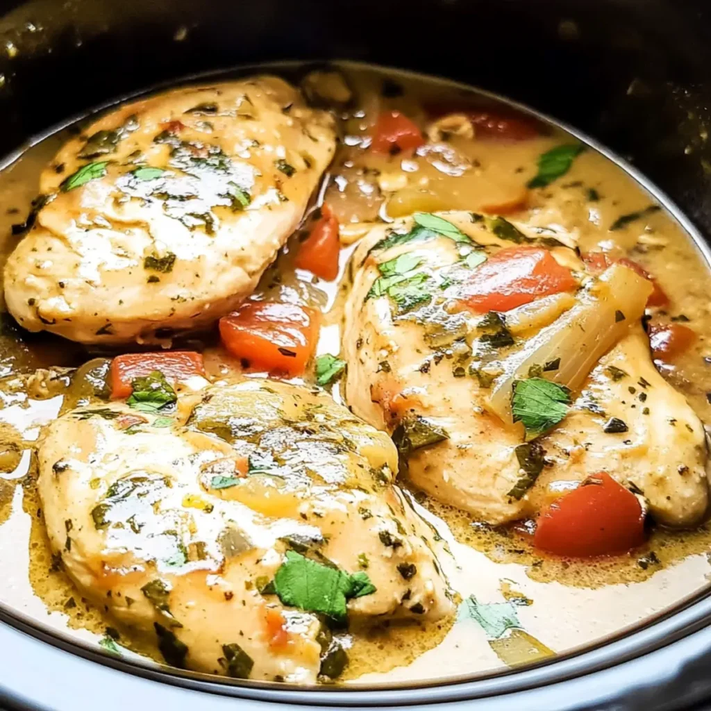 Crock Pot Tuscan Chicken