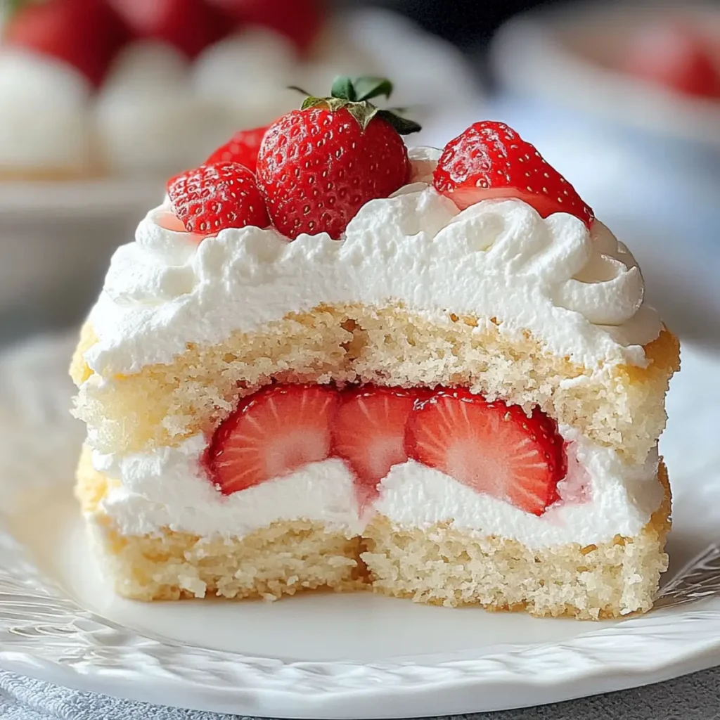 VALENTINE’S DAY Japanese Strawberry Shortcake (Light & Elegant)