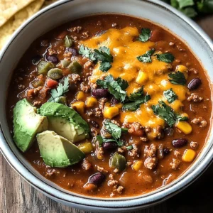Crockpot Spicy Queso Beef Chili