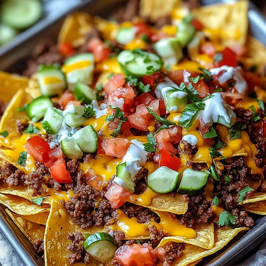Supreme Loaded Super Bowl Party Nachos