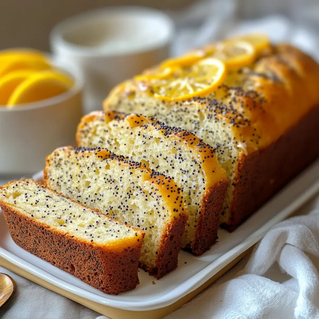 Orange Poppy Seed Bread