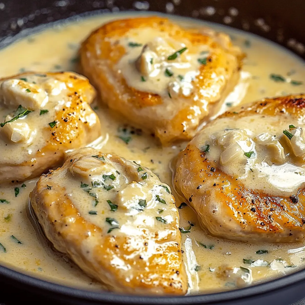 Creamy Garlic Chicken