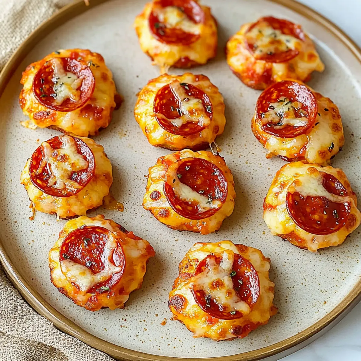 Pepperoni Pizza Bites