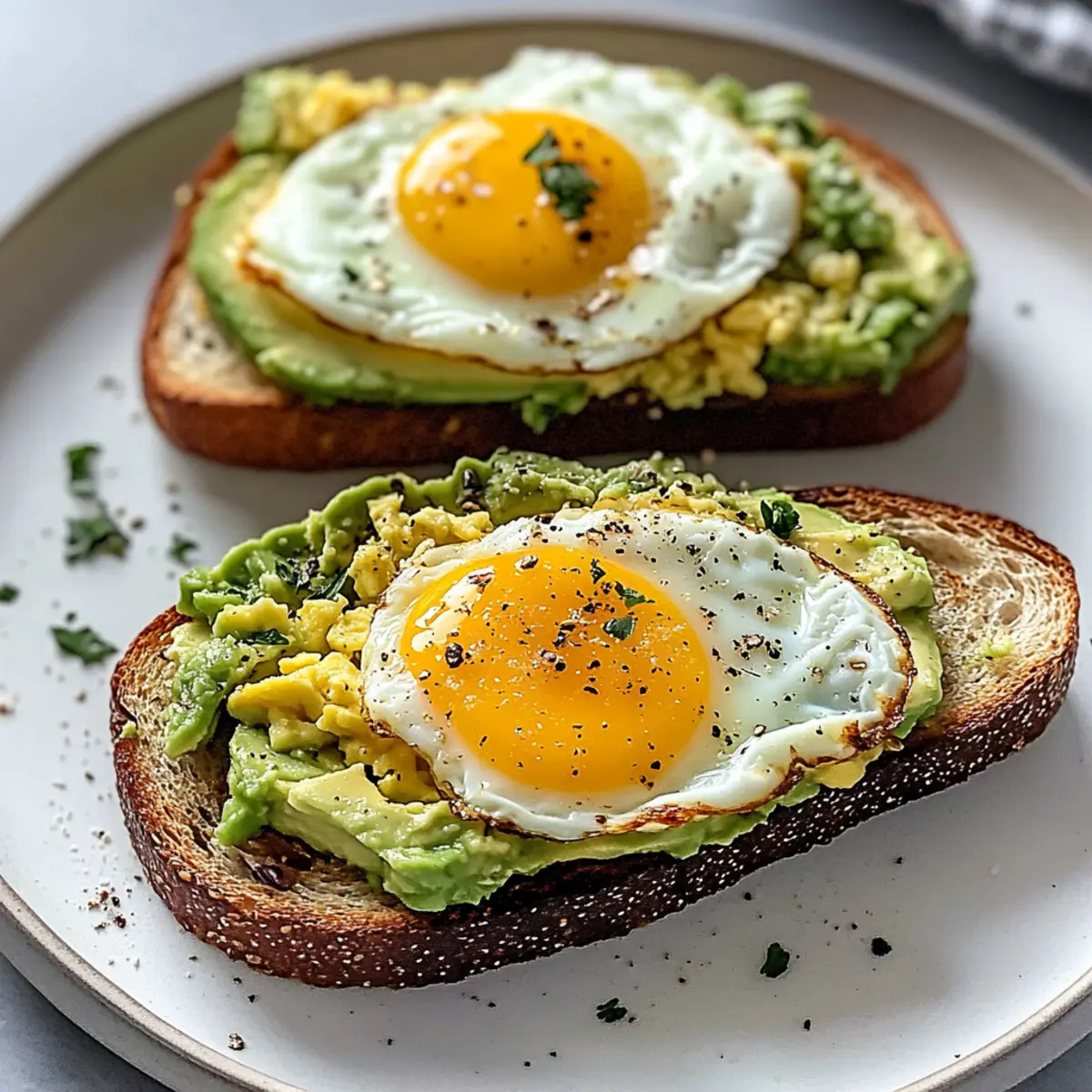 Avocado Toast with Egg