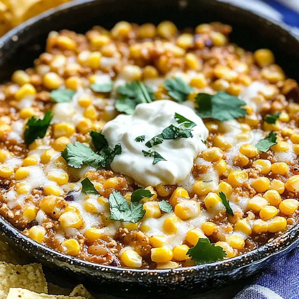 Mexican-Inspired Street Corn Dip