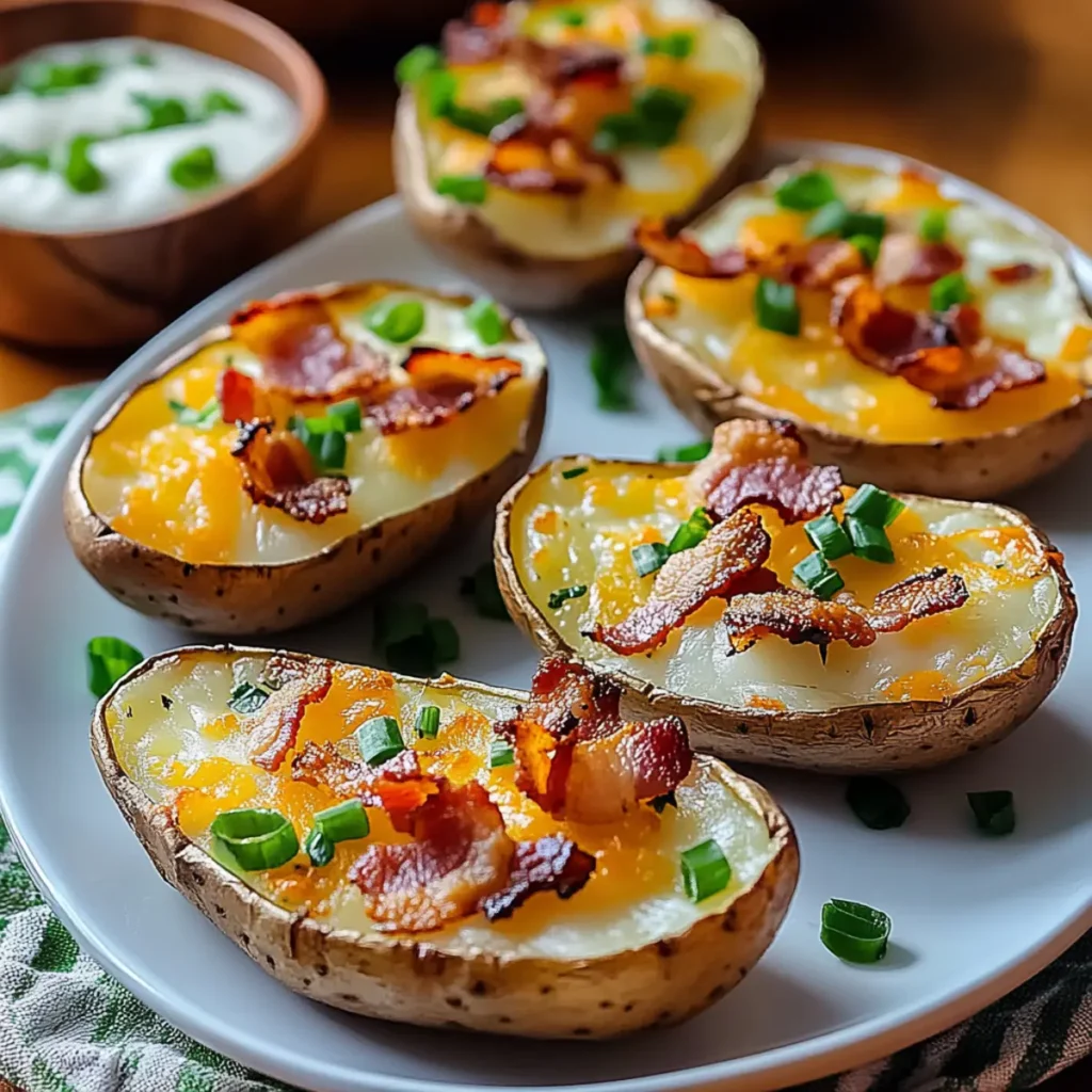 Potato Skins with Bacon