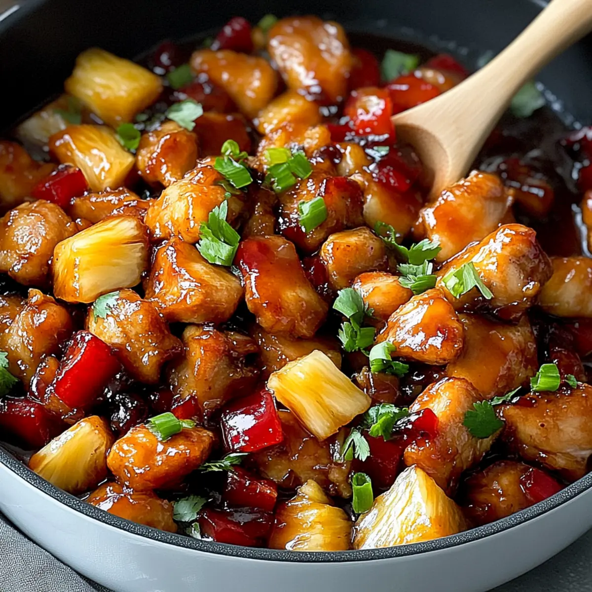 Sticky Pineapple Chicken