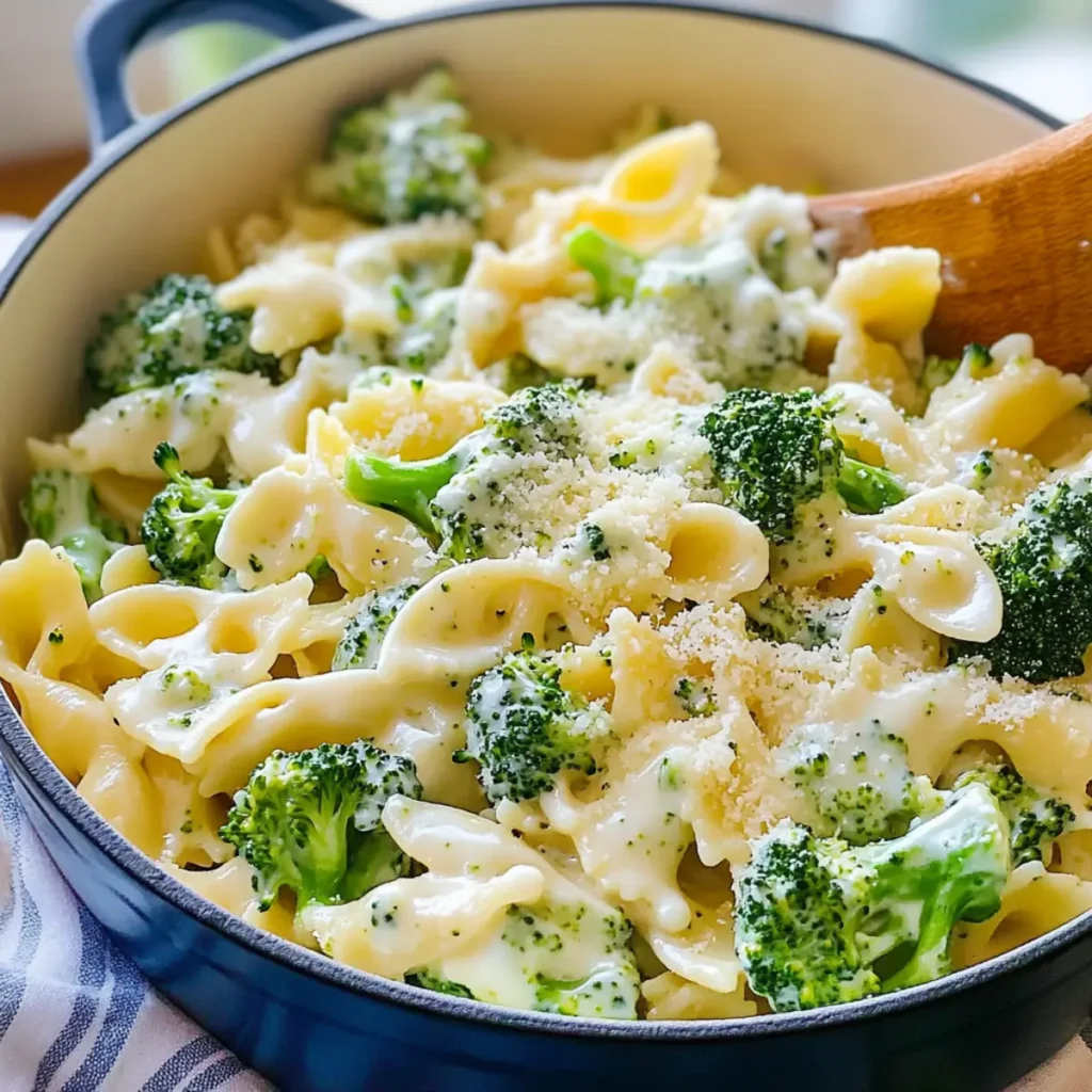 One-Pot Broccoli Alfredo Pasta