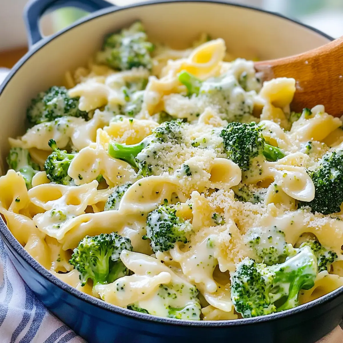One-Pot Broccoli Alfredo Pasta