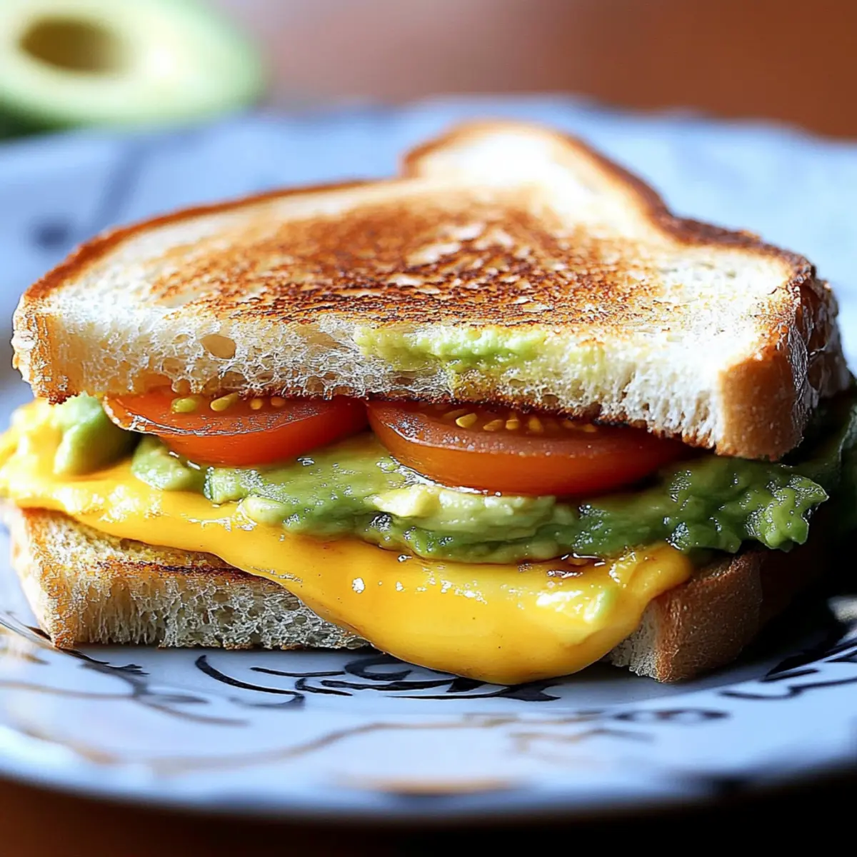 Avocado Breakfast Sandwich