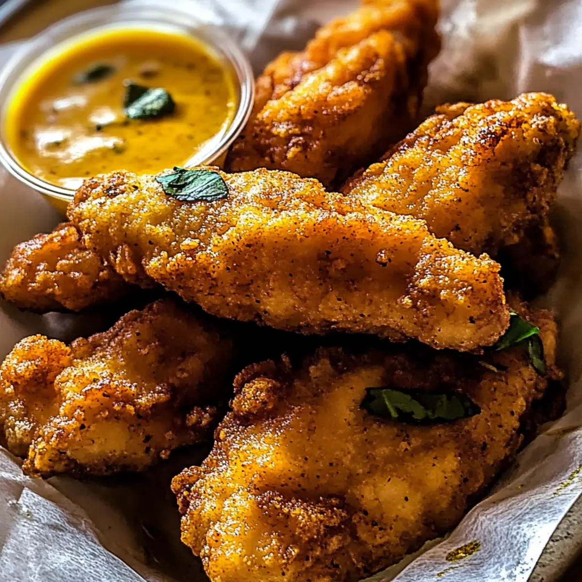 Crispy Turmeric Chicken Tenders