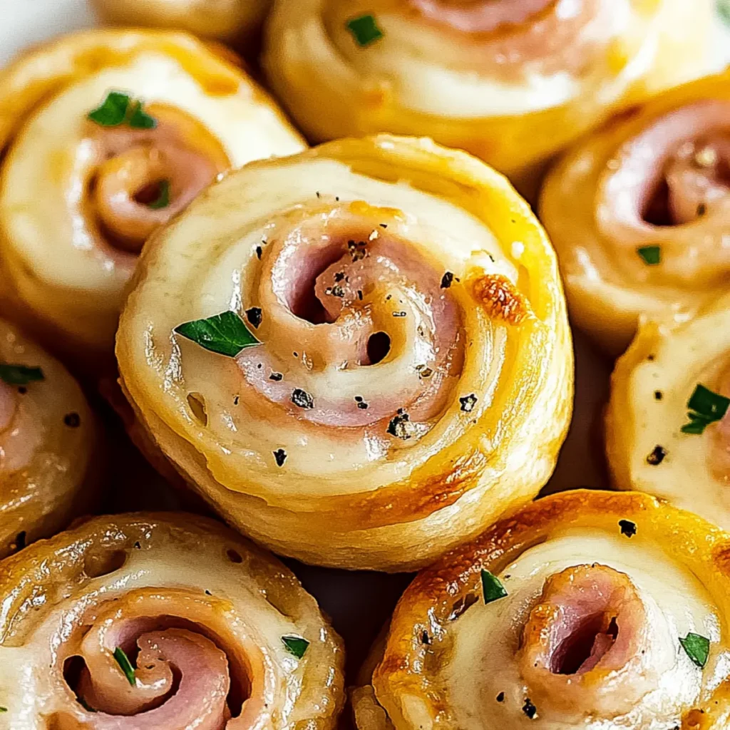VALENTINE'S DAY Ham and Cheese Pinwheels (Easy Party Bites)