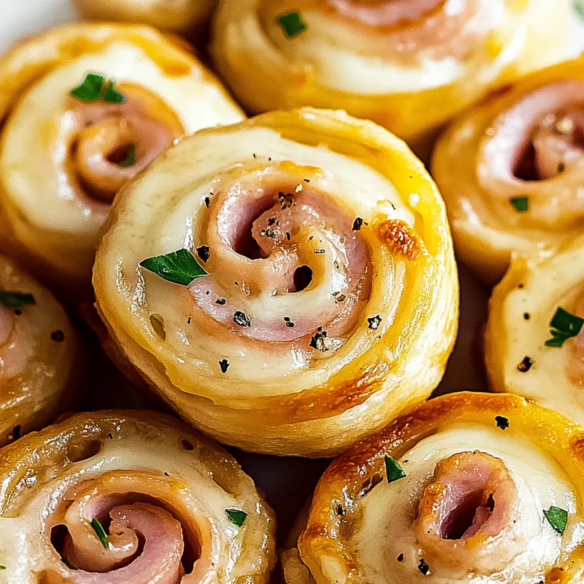VALENTINE'S DAY Ham and Cheese Pinwheels (Easy Party Bites)