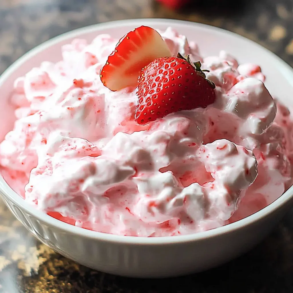 Strawberry Jello Fluff Salad