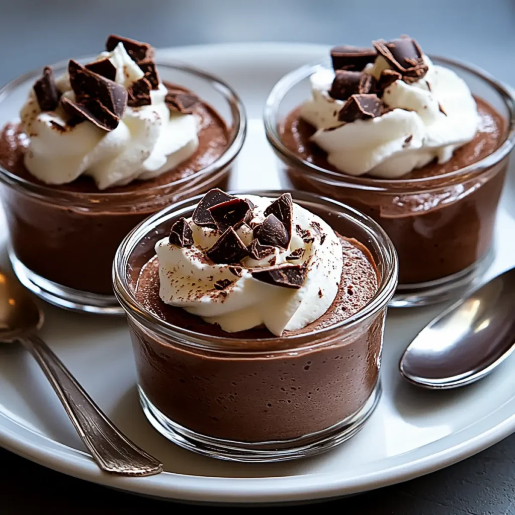 Indulgent Valentine's Day Chocolate Mousse