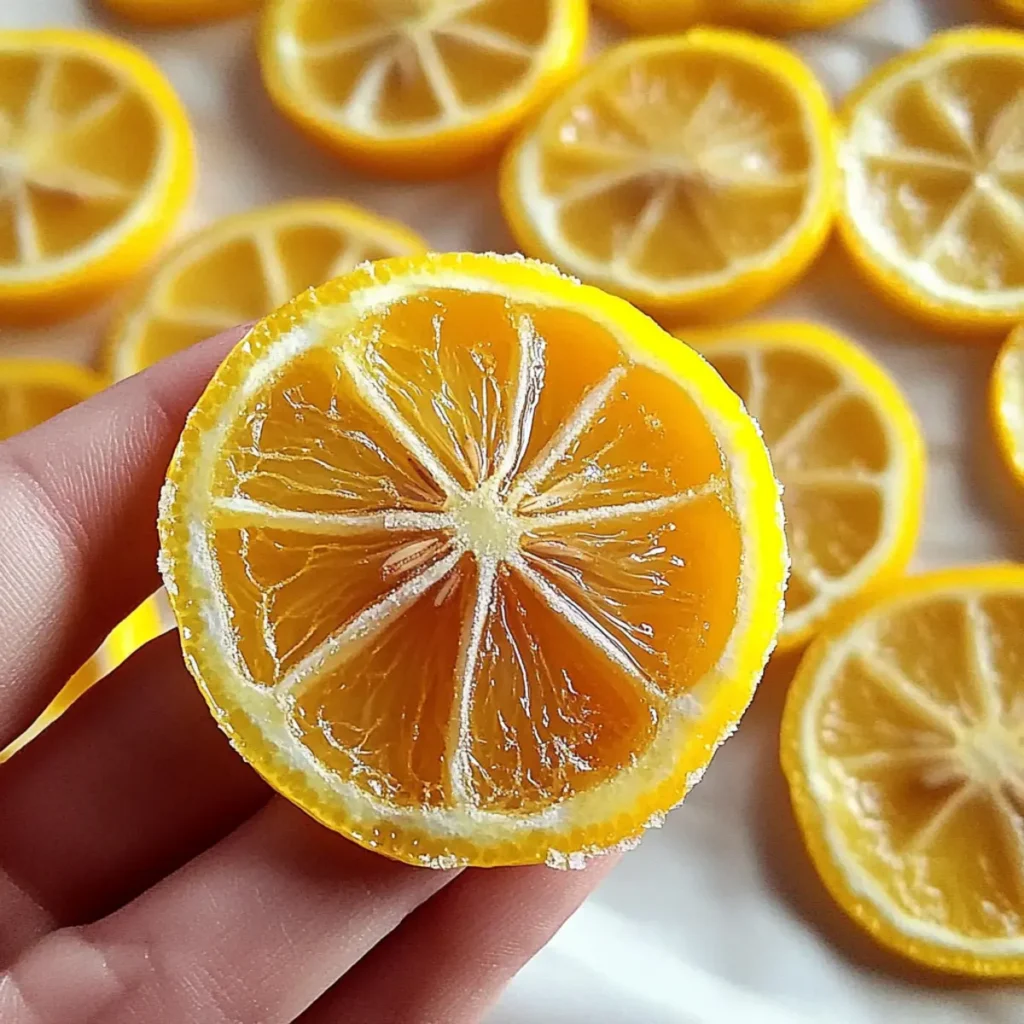Candied Lemon Slices