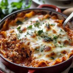 One Pot Lasagna Casserole