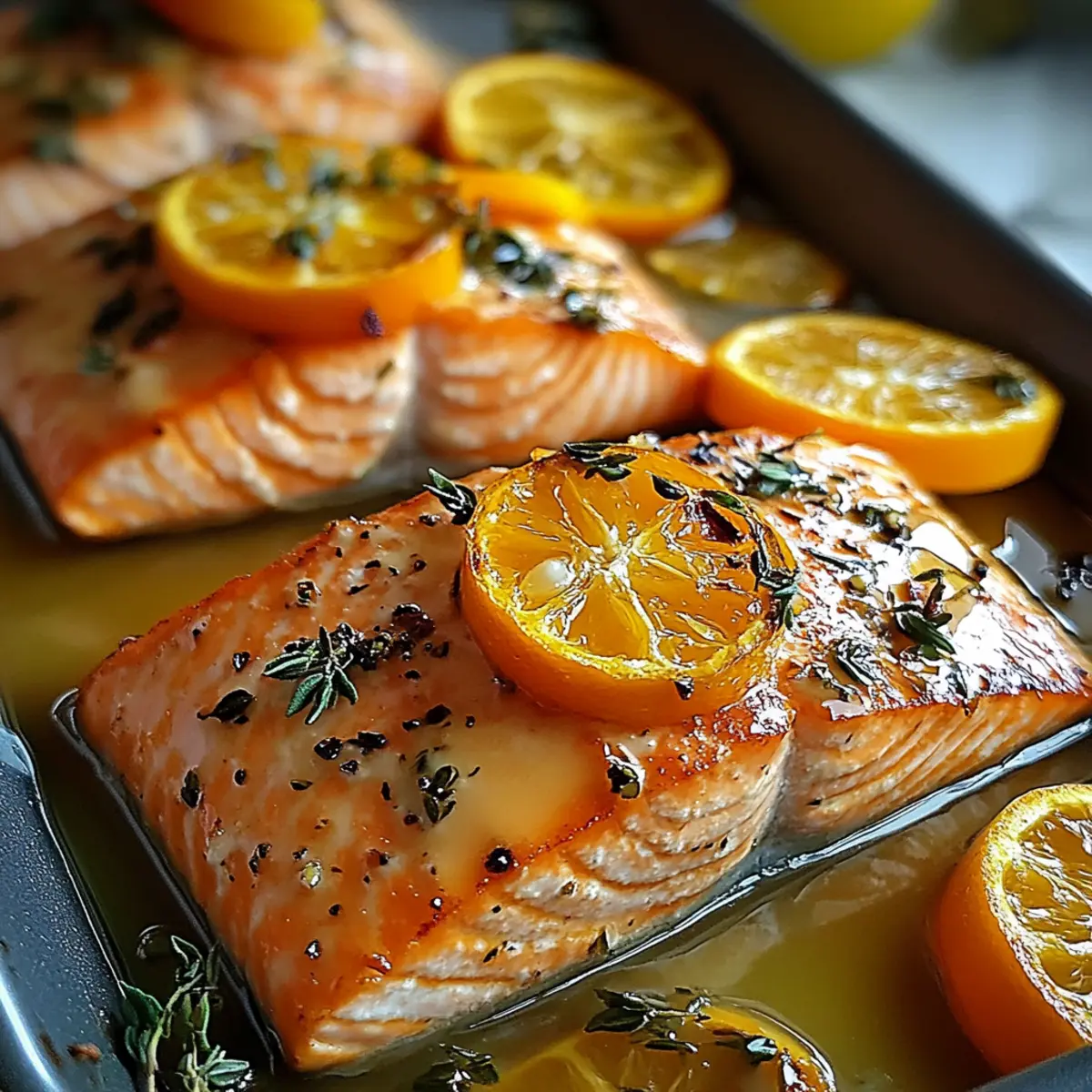 Sheet Pan Orange Salmon