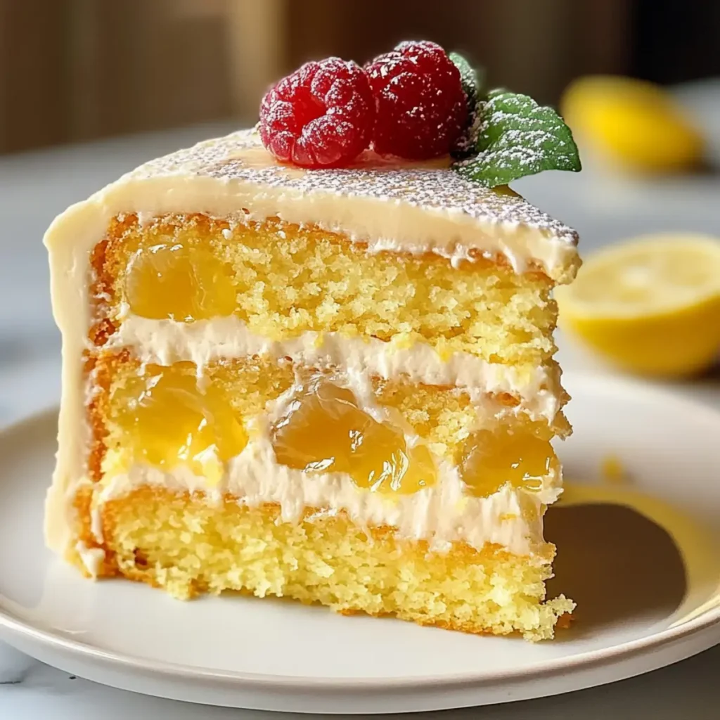 Honey Lemon Cake