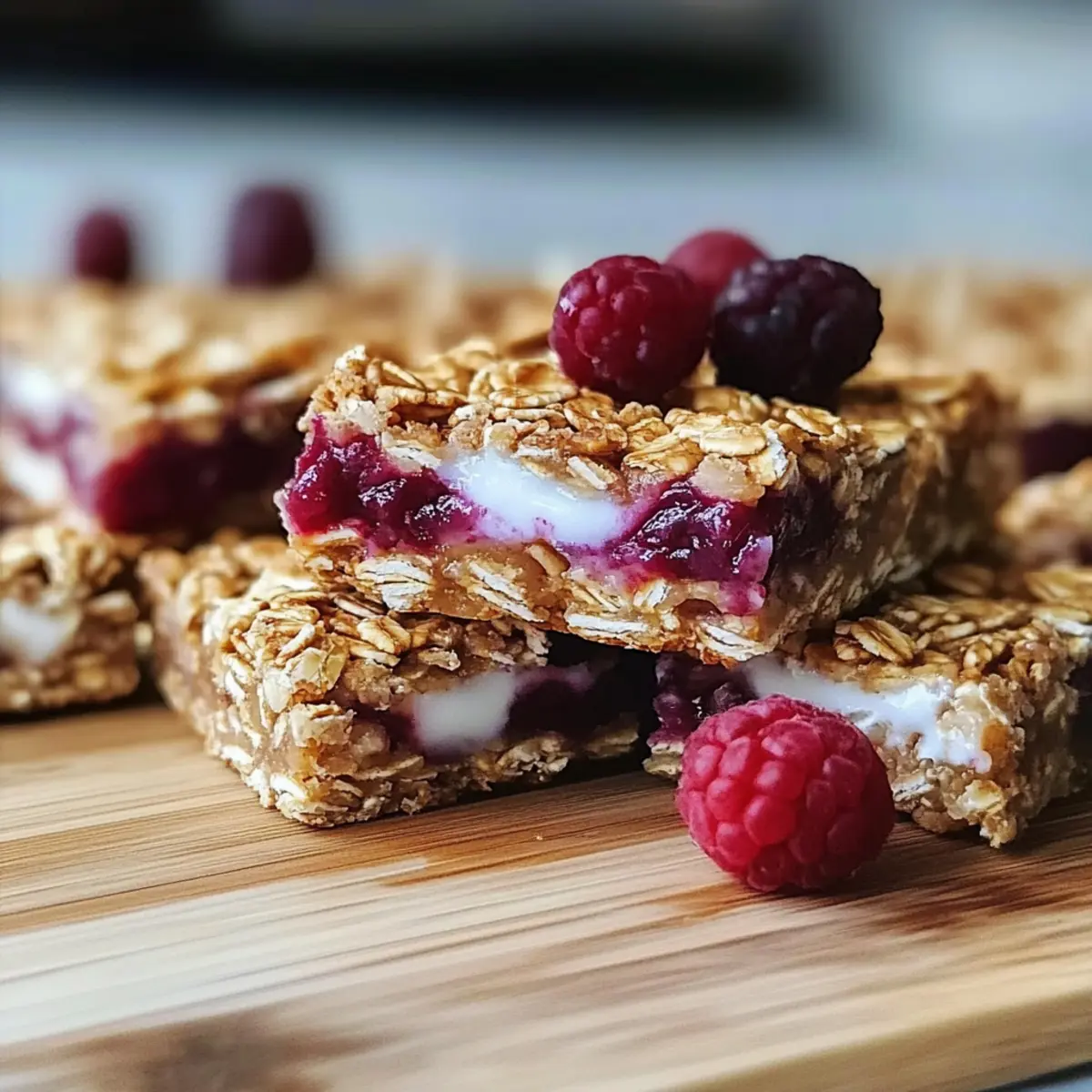 Yogurt Oat Breakfast Bars