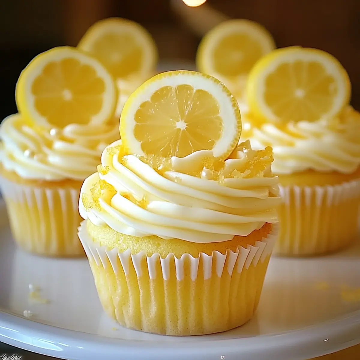 Limoncello Cupcakes