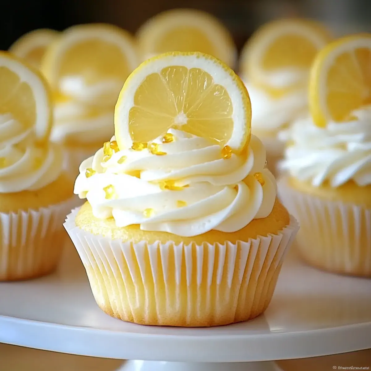 Limoncello Cupcakes