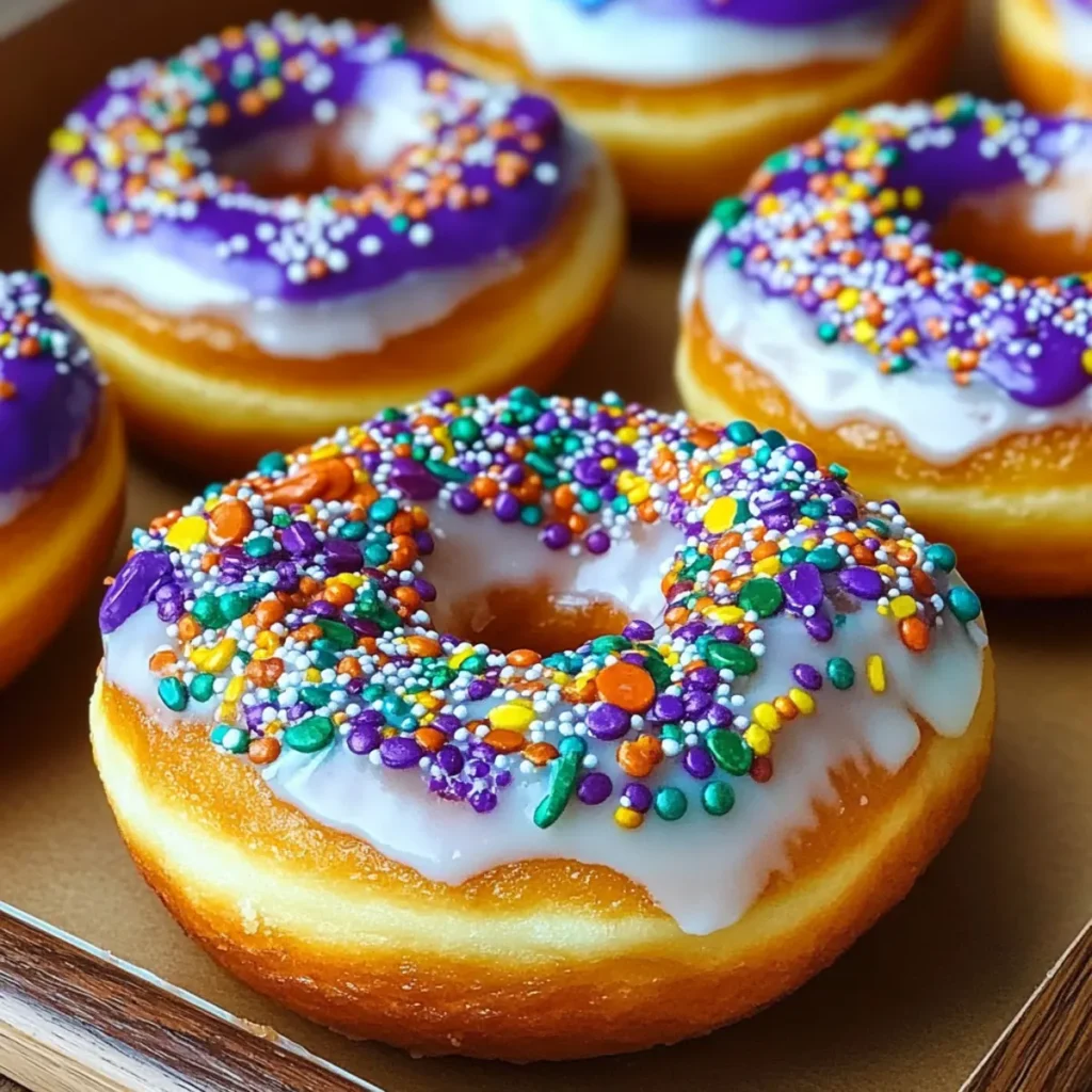 King Cake Donuts