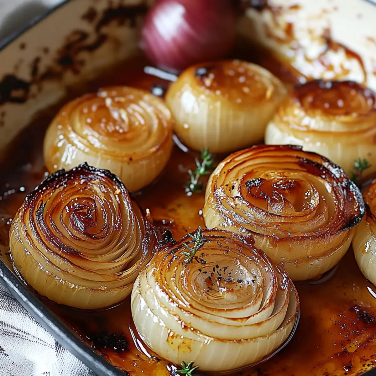 Honey Roasted Onions
